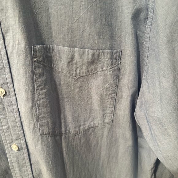 Buck Mason Women’s Mainstay Cotton Shirt - Size XL - Picture 6 of 8